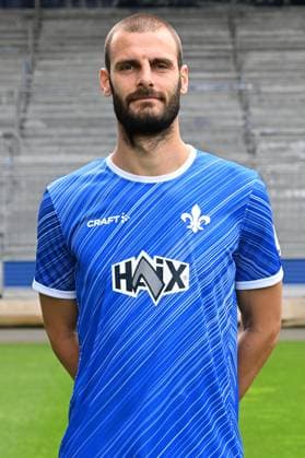 11 07 2024, xscotx, Fußball 2 Bundesliga, 2 BL SV Darmstadt 98 Fototermin Saison 2024 25 Porträttermin 2024 2025 emspor, v l Aleksandar Vukotic SV Darmstadt 98 DFL DFB REGULATIONS PROHIBIT ANY USE OF PHOTOGRAPHS as IMAGE SEQUENCES and or QUASI VIDEO Darmstadt