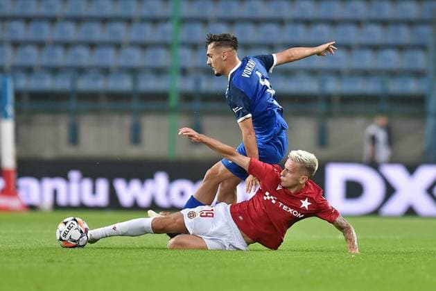 2024.07.11 Krakow Pilka nozna, UEFA Liga Europy, sezon 2024 2025 Wisla Krakow - KF Llapi 1932 Podujevo N z Diar Vokrri, Olivier Sukiennicki Foto Krzysztof Porebski PressFocus 2024.07.11 Krakow Football, UEFA Europa League, 2024 25 season Wisla Krakow - KF Llapi 1932 Podujeve Diar Vokrri, Olivier Sukiennicki Credit: Krzysztof Porebski PressFocus NEWSPIX.PL --- Newspix.pl  20240711PF_KP00029