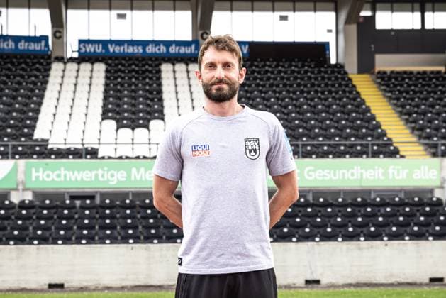 Sebastian Schulz Athletics Coach SSV Ulm 1846 Football 2 Bundesliga, portrait appointment 2024 2025 Sebastian Schulz Athletics Coach, SSV Ulm 1846 Football Ulm Donaustadion Baden Württemberg Germany