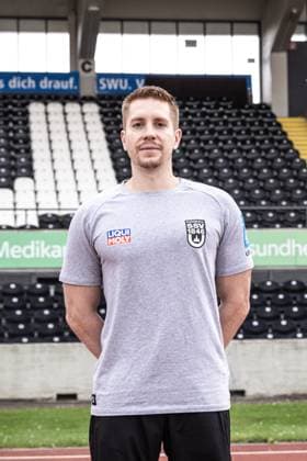 Raimund Felber Physio SSV Ulm 1846 Football 2 Bundesliga, Porträttermin 2024 2025 Raimund Felber Physio, SSV Ulm 1846 Football Ulm Donaustadion Baden Württemberg Germany
