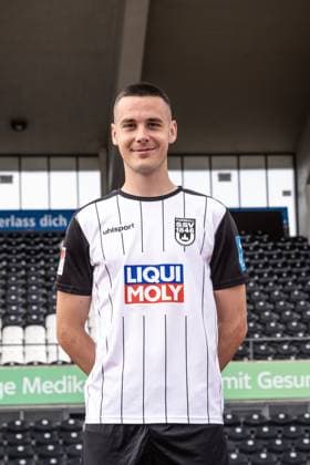 Bastian Allgeier SSV Ulm 1846 Soccer 2 Bundesliga, portrait date 2024 2025 Bastian Allgeier 7, SSV Ulm 1846 Soccer Ulm Donaustadion Baden Württemberg Germany