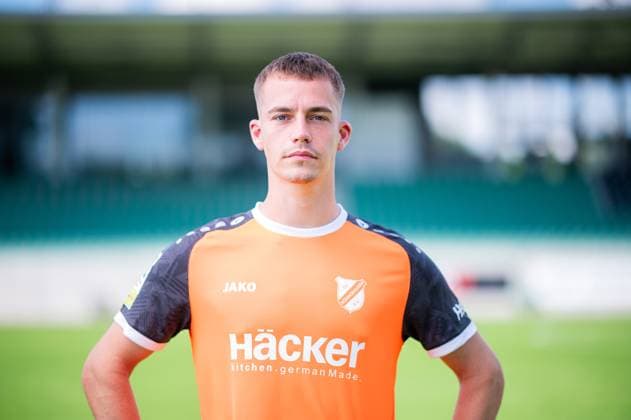 Luis Weber SV Rödinghausen Regionalliga West, portrait date 2024 2025