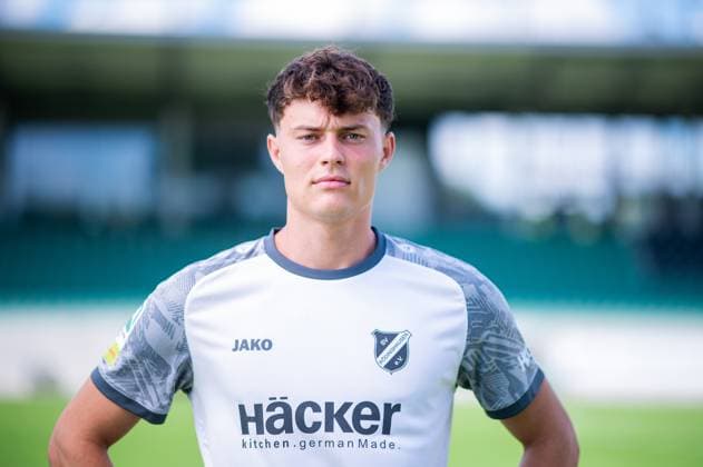 Alexander Höck SV Rödinghausen Regionalliga West, portrait date 2024 2025