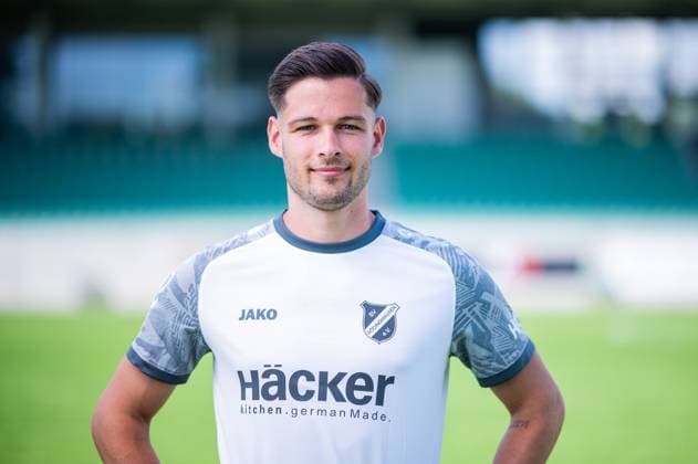 Kevin Hoffmeier SV Rödinghausen Regionalliga West, portrait date 2024 2025