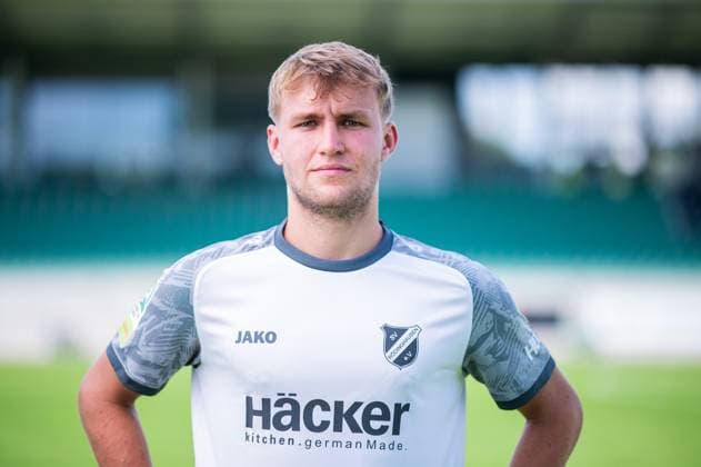 Mattis Rohlfing SV Rödinghausen Regionalliga West, portrait date 2024 2025