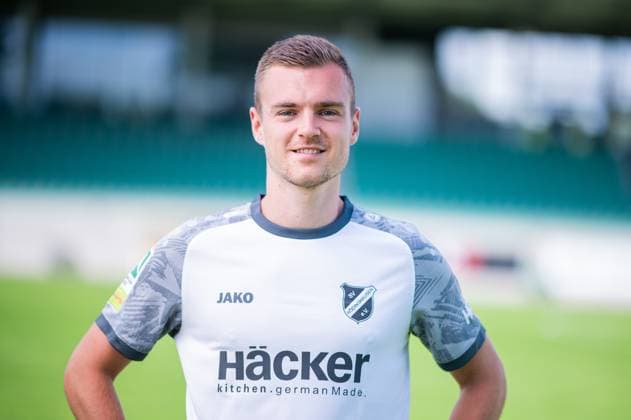 Luca Horn SV Rödinghausen Regionalliga West, portrait date 2024 2025