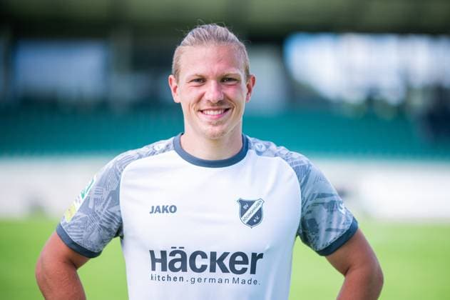Benedikt Riemer SV Rödinghausen Regionalliga West, portrait date 2024 2025
