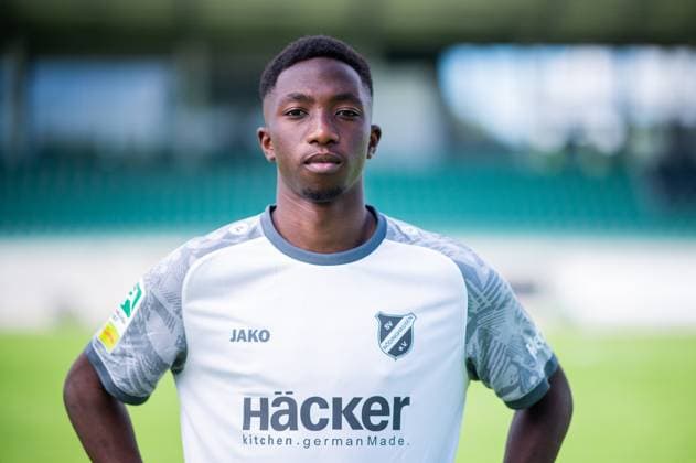 Latif Bilal Alassane SV Rödinghausen Regionalliga West, portrait date 2024 2025