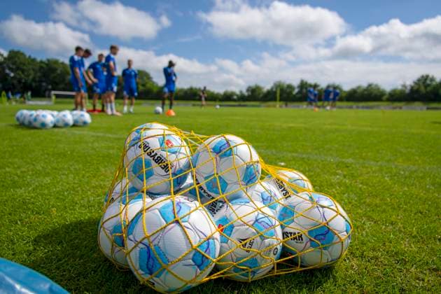 11 07 2024, Football 2 Bundesliga 2024 2025, 1 FC Magdeburg at the summer training camp in Bad Wörishofen in Unterallgäu,
