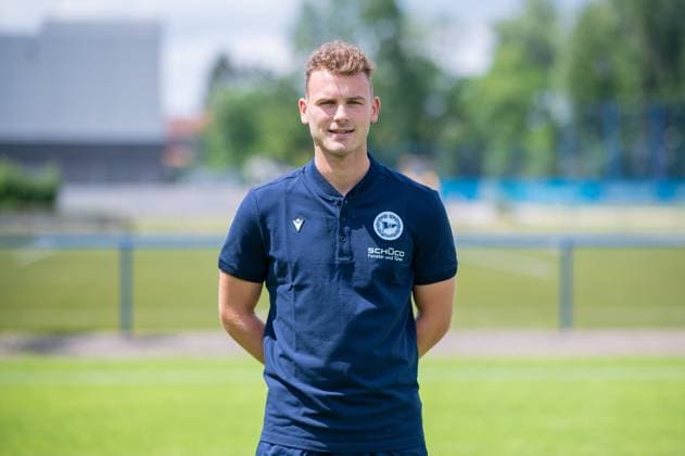 Janik Steringer Co Trainer and Video Analyst DSC Arminia Bielefeld 3 Liga, portrait date 2024 2025