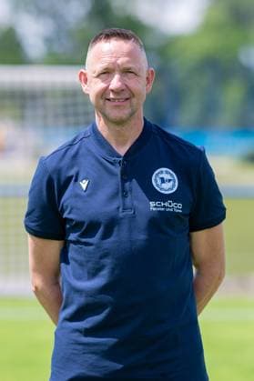 Rainer Schonz Equipment manager DSC Arminia Bielefeld 3 Liga, portrait date 2024 2025
