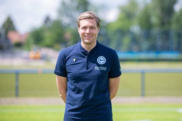 Prof Dr Stefan Budde Team doctor DSC Arminia Bielefeld 3 Liga, portrait appointment 2024 2025