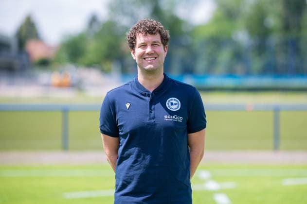 Mario Bertling Physiotherapist DSC Arminia Bielefeld 3 Liga, portrait appointment 2024 2025