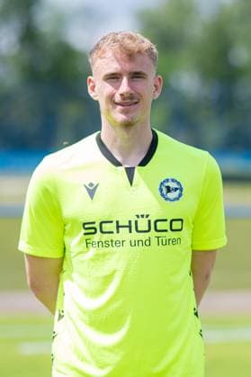 Jonas Kersken DSC Arminia Bielefeld 3 Liga, portrait date 2024 2025