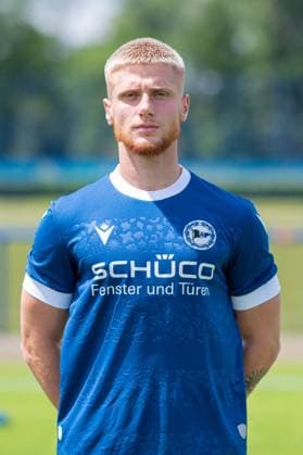 Louis Oppie DSC Arminia Bielefeld 3 Liga, portrait date 2024 2025