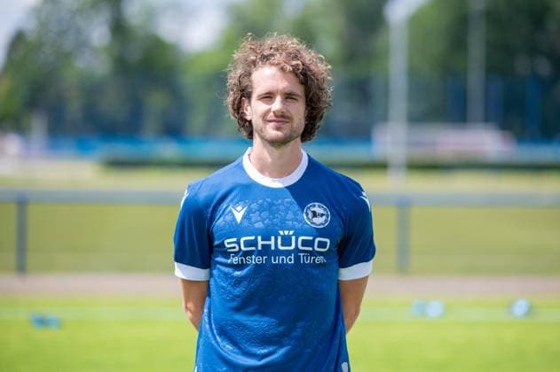 Mael Corboz DSC Arminia Bielefeld 3 Liga, portrait date 2024 2025