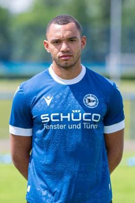 Jeredy Hilterman DSC Arminia Bielefeld 3 Liga, portrait date 2024 2025