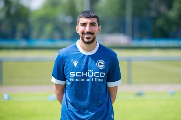 Nassim Boujellab DSC Arminia Bielefeld 3 Liga, portrait date 2024 2025