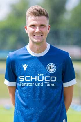 Lukas Kunze DSC Arminia Bielefeld 3 Liga, portrait date 2024 2025
