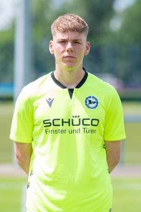 Leo Oppermann DSC Arminia Bielefeld 3 Liga, portrait date 2024 2025
