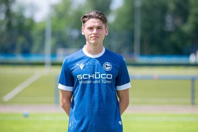 Maximilian Großer DSC Arminia Bielefeld 3 Liga, portrait date 2024 2025