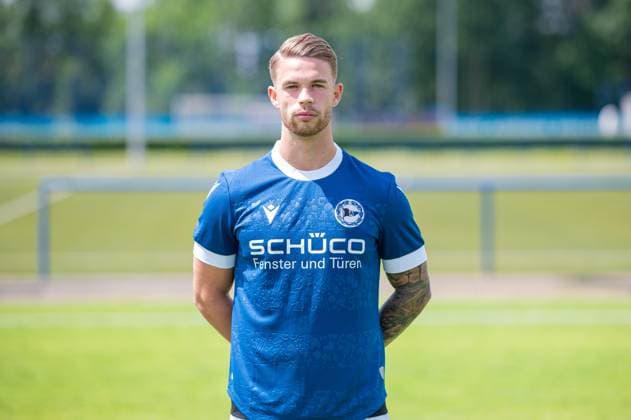 Tom Geerkens DSC Arminia Bielefeld 3 Liga, portrait date 2024 2025