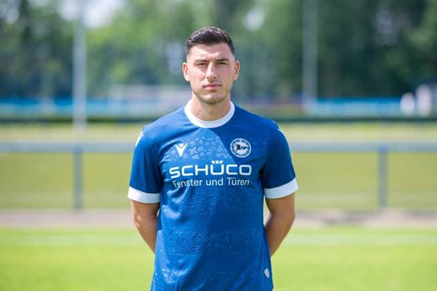 Stefano Russo DSC Arminia Bielefeld 3 Liga, portrait date 2024 2025