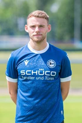Mika Schroers DSC Arminia Bielefeld 3 Liga, portrait date 2024 2025