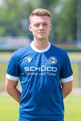 Leon Schneider DSC Arminia Bielefeld 3 Liga, portrait date 2024 2025