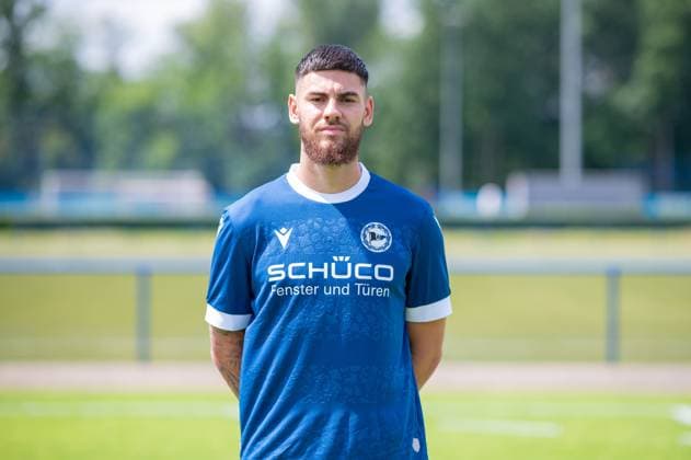 Gerrit Gohlke DSC Arminia Bielefeld 3 Liga, portrait date 2024 2025