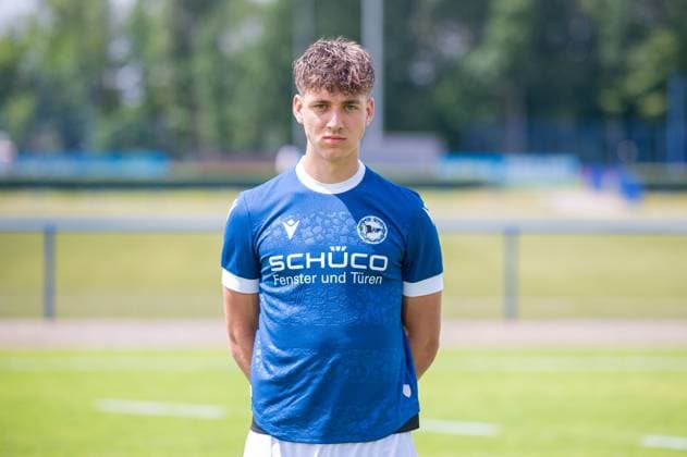 Max Lippert DSC Arminia Bielefeld 3 Liga, portrait date 2024 2025