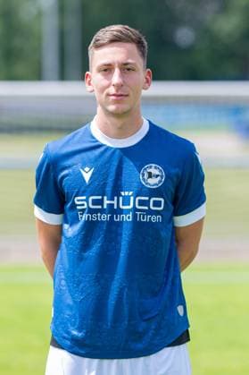 Marius Wörl DSC Arminia Bielefeld 3 Liga, portrait date 2024 2025