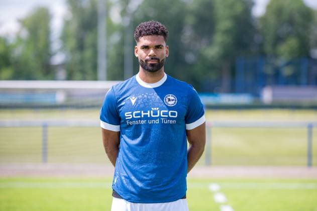 Andre Becker DSC Arminia Bielefeld 3 Liga, portrait date 2024 2025