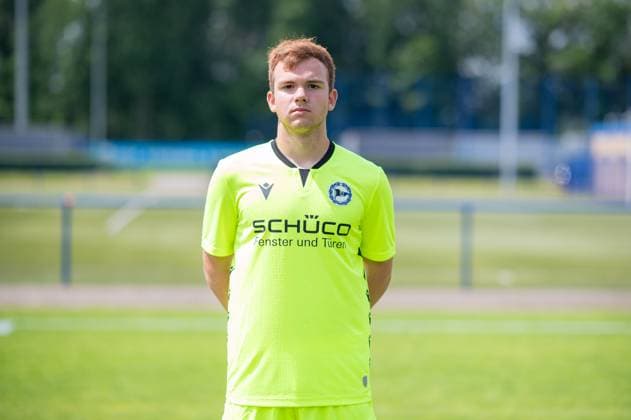 Artem Zaloha DSC Arminia Bielefeld 3 Liga, portrait date 2024 2025
