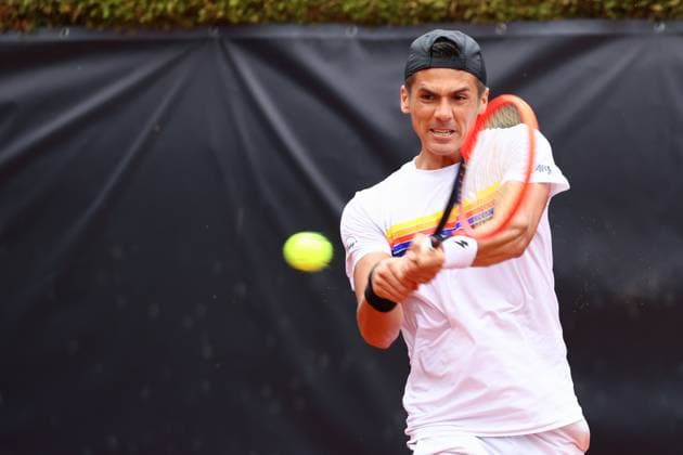 TENNIS - ATP, Tennis Herren Salzburg Open SALZBURG,AUSTRIA,12.JUL.24 - TENNIS - ATP Challenger, Salzburg Open. Image shows Federico Coria (ARG).  GEPAxpictures xDavidxGeieregger