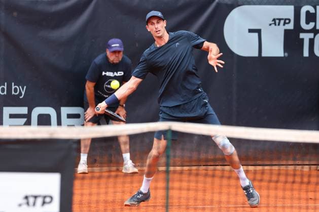 TENNIS - ATP, Tennis Herren Salzburg Open SALZBURG,AUSTRIA,12.JUL.24 - TENNIS - ATP Challenger, Salzburg Open. Image shows Alexander Ritschard (SUI).  GEPAxpictures xDavidxGeieregger