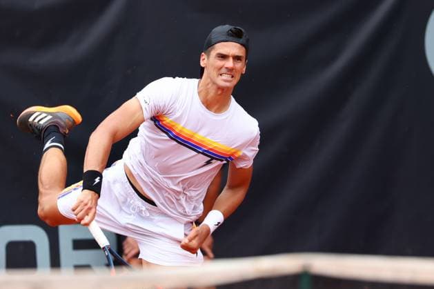 TENNIS - ATP, Tennis Herren Salzburg Open SALZBURG,AUSTRIA,12.JUL.24 - TENNIS - ATP Challenger, Salzburg Open. Image shows Federico Coria (ARG).  GEPAxpictures xDavidxGeieregger