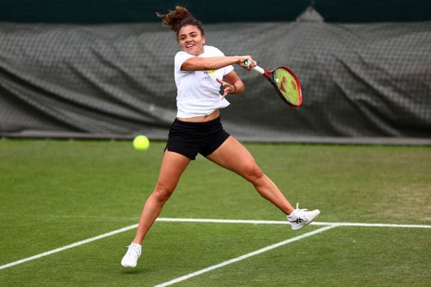 Tennis, Wimbledon, Day 12, Training