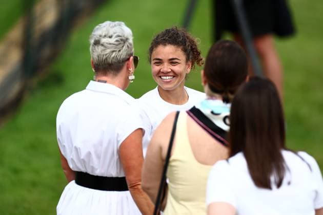 Pink and Jasmine Paolini Wimbledon Tennis Championships, Day 12, The All England Lawn Tennis and Croquet Club, London, UK - 12 Jul 2024  Copyright: xJamesxMarsh Shutterstockx 14581884ap