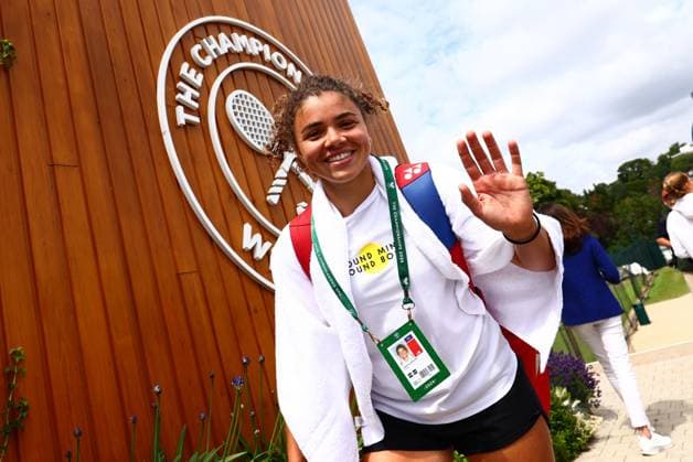 Jasmine Paolini after practise Wimbledon Tennis Championships, Day 12, The All England Lawn Tennis and Croquet Club, London, UK - 12 Jul 2024  Copyright: xJamesxMarsh Shutterstockx 14581884ba