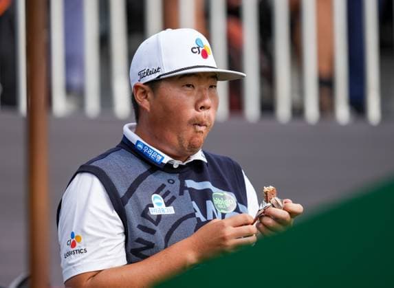 Sungjae Im (KOR). Genesis Scottish Open, Day 2, Golf, Renaissance Club, North Berwick, UK - 12 July 2024  Copyright: xStuartxWallace Shutterstockx 14576915a
