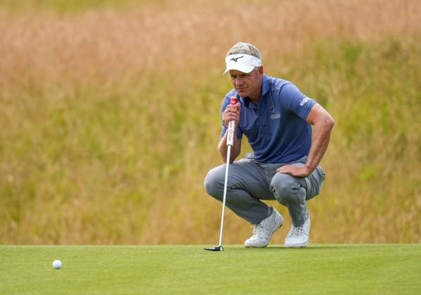 Luke Donald (ENG). Genesis Scottish Open, Day 2, Golf, Renaissance Club, North Berwick, UK - 12 July 2024  Copyright: xStuartxWallace Shutterstockx 14576915ai