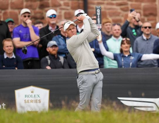 Luke Donald (ENG). Genesis Scottish Open, Day 2, Golf, Renaissance Club, North Berwick, UK - 12 July 2024  Copyright: xStuartxWallace Shutterstockx 14576915am