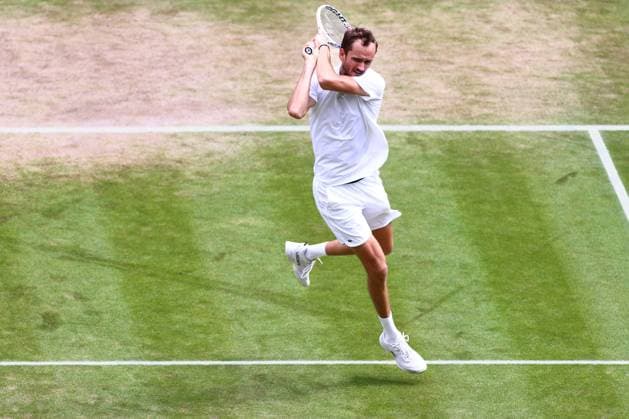 Daniil Medvedev during his semi final match Wimbledon Tennis Championships, Day 12, The All England Lawn Tennis and Croquet Club, London, UK - 12 Jul 2024  Copyright: xJamesxMarsh Shutterstockx 14581884bl