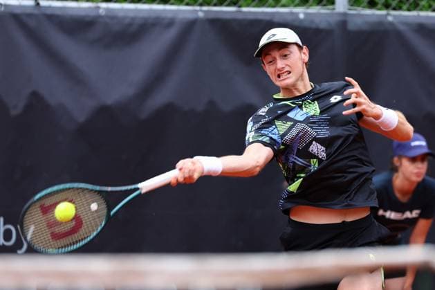 TENNIS - ATP, Tennis Herren Salzburg Open SALZBURG,AUSTRIA,12.JUL.24 - TENNIS - ATP Challenger, Salzburg Open. Image shows Ignacio Buse (PER).  GEPAxpictures xDavidxGeieregger