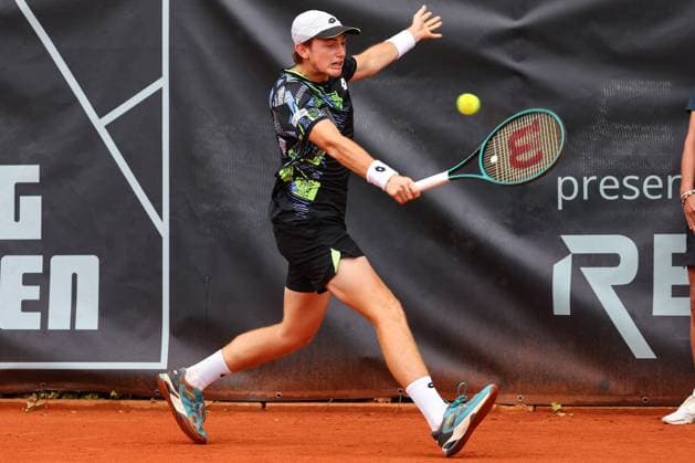 TENNIS - ATP, Tennis Herren Salzburg Open SALZBURG,AUSTRIA,12.JUL.24 - TENNIS - ATP Challenger, Salzburg Open. Image shows Ignacio Buse (PER).  GEPAxpictures xDavidxGeieregger