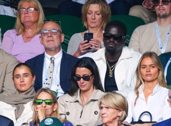Sport Bilder des Tages Daniel Kaluuya watching the action on Centre Court Wimbledon Tennis Championships, Day 12, The All England Lawn Tennis and Croquet Club, London, UK - 12 Jul 2024  Copyright: xJavierxGarcia Shutterstockx 14581882ch