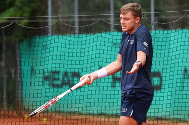 TENNIS - ATP, Tennis Herren Salzburg Open SALZBURG,AUSTRIA,12.JUL.24 - TENNIS - ATP Challenger, Salzburg Open. Image shows Hamad Medjedovic (SRB).  GEPAxpictures xDavidxGeieregger