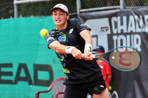 TENNIS - ATP, Tennis Herren Salzburg Open SALZBURG,AUSTRIA,12.JUL.24 - TENNIS - ATP Challenger, Salzburg Open. Image shows Ignacio Buse (PER).  GEPAxpictures xDavidxGeieregger