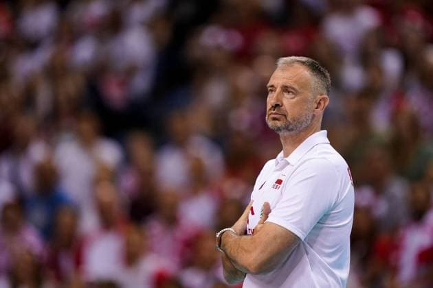 12.07.2024 KRAKOW UL. LEMA 7 ( POLAND ) SIATKOWKA MEZCZYZN ( MEN S VOLLEYBALL ) XXI MEMORIAL HUBERTA JERZEGO WAGNERA MECZ POLSKA - EGIPT ( GAME POLAND - EGYPT ) NZ TRENER ( COACH ) NIKOLA GRBIC FOTO BORYS GOGULSKI CYFRASPORT NEWSPIX.PL --- Newspix.pl  20240712_CSBG_0024